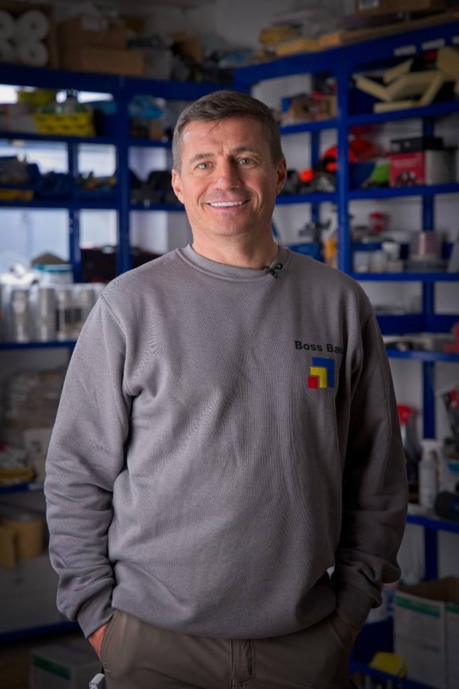 Dragos Costel Boss, Inhaber von Boss Bau
